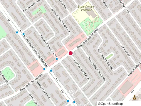 Location of Garderie Educative Bambino Village Inc at 8079 avenue André-Ampère, Montréal