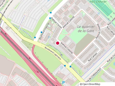 Location of Garderie Educative Jouer C Magique Inc at 5415 avenue Colomb, Brossard