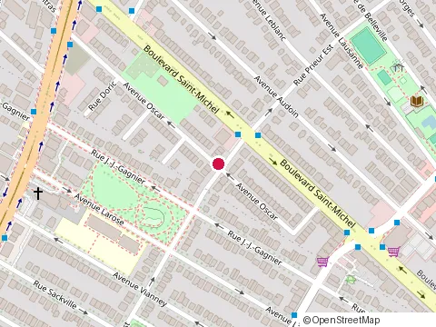 Location of Garderie Educative le Monde d'Edimar Inc at 3193 Rue Prieur E, Montréal-Nord