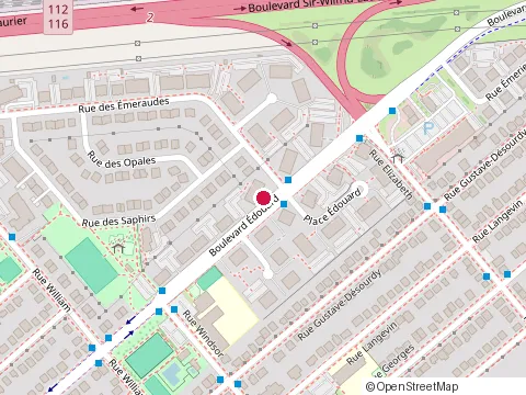 Location of Garderie Educative Trinity at 1675 boulevard Édouard, Saint-Hubert
