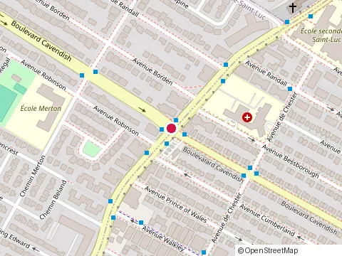 Location of Garderie Elena'S at 5350 boulevard Cavendish, Montréal