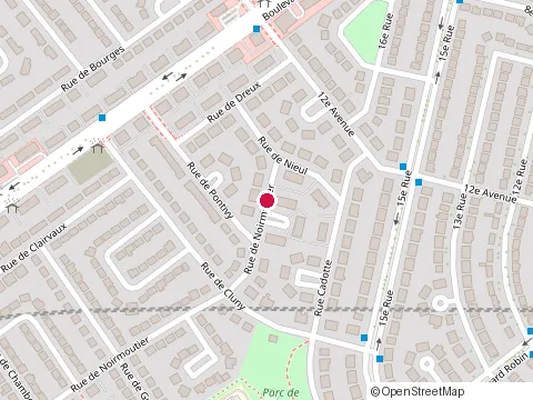 Location of Garderie Imane at 119 Rue de Noirmoutier, Laval