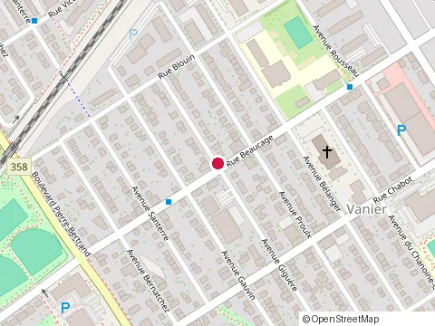 Location of Garderie l'Etoile Filante at 388 avenue Giguã¨Re Quebec  Qc G1M 1X9, Québec