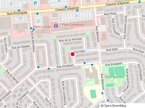 Location of Garderie la Dame de Coeur / Daycare la Dame de C Oeur at 52 Rue Elgin, Gatineau