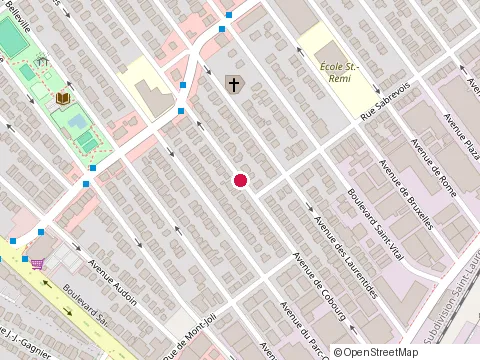 Location of Garderie le Matinal at 10137 avenue de Cobourg, Montréal-Nord