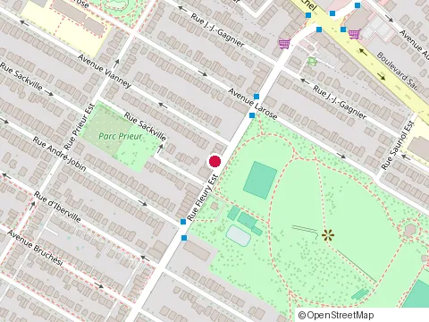Location of Garderie le Royaume des Champions at 2639 Rue Fleury E, Montréal