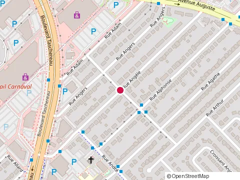 Location of Garderie les Nounours at 5765 Rue Angèle, Brossard