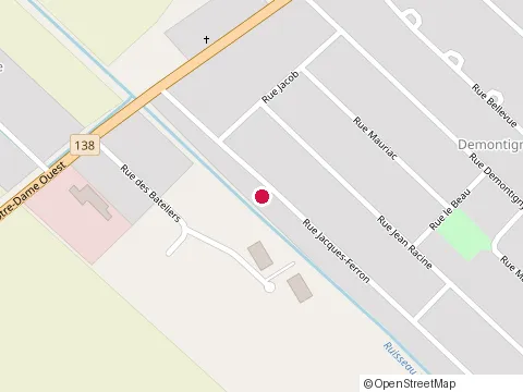 Location of Garderie les Papoutes at 7940 Rue Guérin, Trois-Rivières