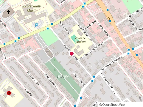 Location of Garderie les Petites Etoiles at 1655 Rue du Couvent, Laval