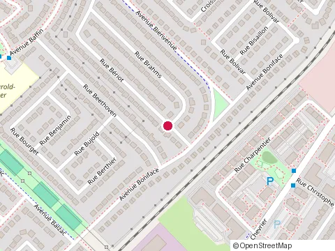 Location of Garderie Mille et Un Contes at 3835 Rue Bériot, Brossard