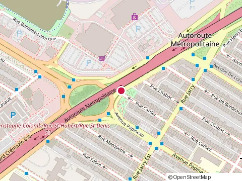 Location of Garderie Petit Coeur at 8150 Rue Cartier, Montréal