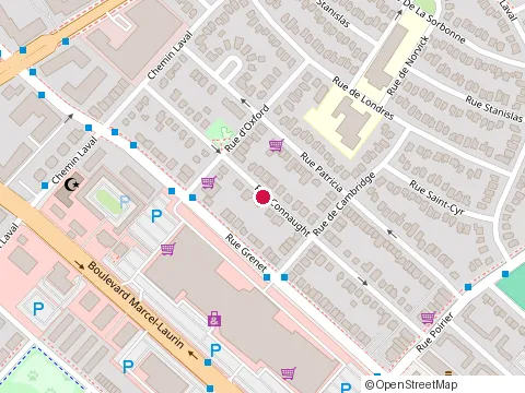 Location of Garderie Petit Pic Bois at 2100 Rue Connaught, Saint-Laurent