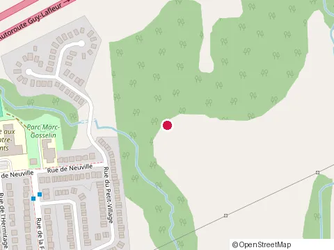 Location of Garderie Scolaires Ecole aux Quatre-Vents at 1115 Rue de Neuville, Gatineau