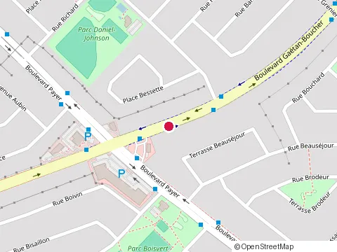 Location of Garderie Super Héros at 4405 boulevard Gaëtan-Boucher, Saint-Hubert