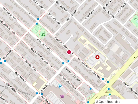 Location of Garderie Winnie Pooh at 1240 avenue Sainte-Croix, Saint-Laurent