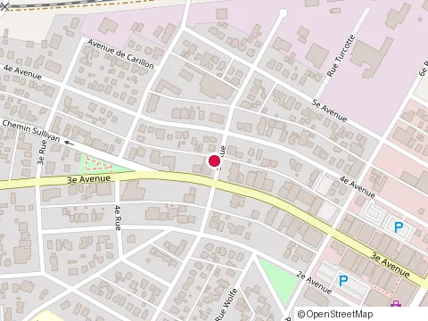 Location of Gareau Auto Inc. Buick at 1100 avenue 3 E, Val-d'Or