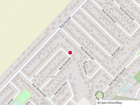 Location of Garon Rock Inc at 10 Rue Anseville, Rivière-du-Loup