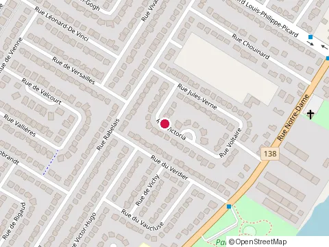 Location of Gaudet & Laurin Inc at 56 Rue Jules Verne, Repentigny