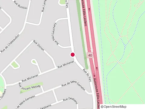 Location of Gaugesco Construction Inc. at 209 du Parc, Trois-Rivières