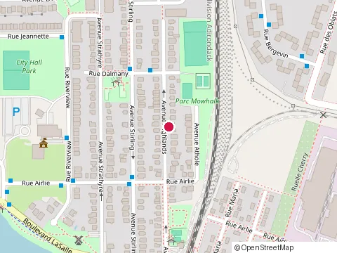Location of Gauthier Marcel at 79 avenue Highlands, LaSalle