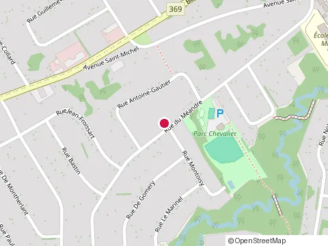 Location of Gauvin & Rodrigue Inc at 430 Rue Antoine Gautier, Québec
