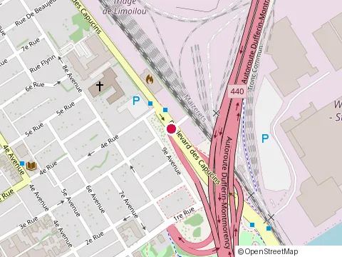 Location of Gauvin Peintre Inc at 1001 3E Rue, Québec