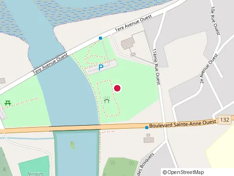 Location of Gaz-O-Bar Pizzaria at 103 1Re Av O, Sainte-Anne-des-Monts