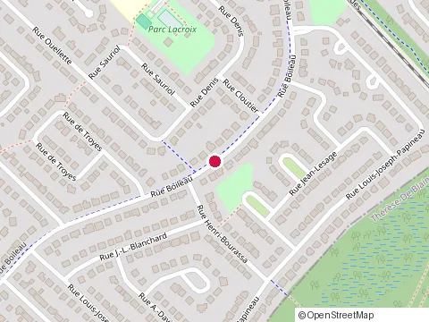 Location of Gazon Prestige - Services Paysagers at 18635 Rue Boileau, Mirabel