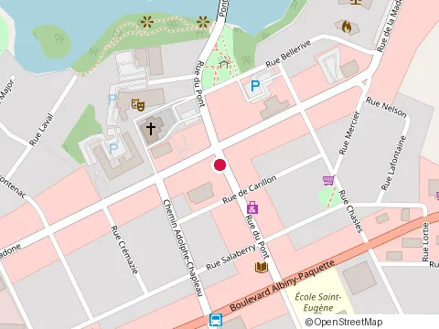 Location of Gc Ingenium at 436 Rue de la Madone, Mont-Laurier