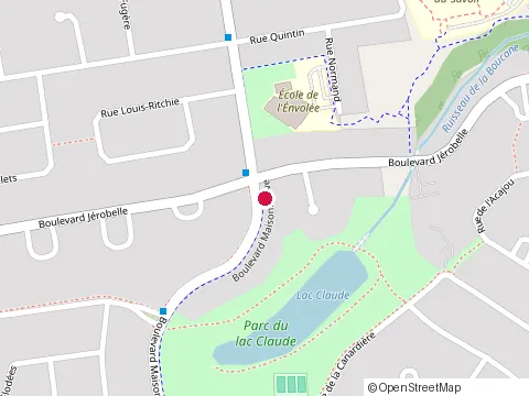 Location of Gcdl Entrepreneur Général at 19 place Châteaumont, Saint-Jérôme