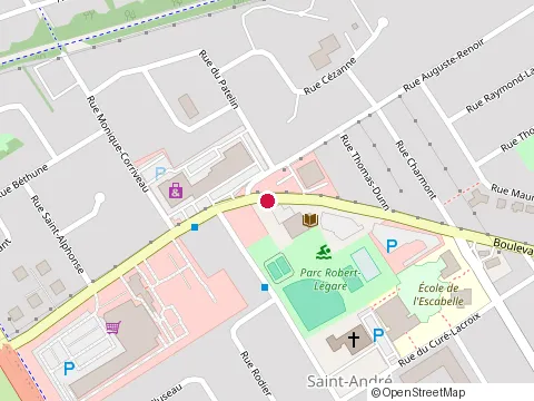 Location of Geco Construction Inc at 1054 boulevard Bastien, Québec