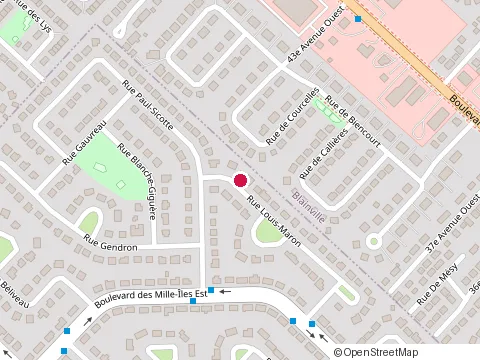 Location of Gedesco at 930 Rue Louis Maron, Sainte-Thérèse
