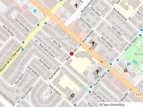 Location of Geeta'S Kitchen at 915 Rue Tait, Montréal