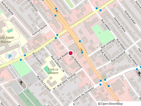 Location of Gen Zouti at 1600 Rue Robinson, Laval