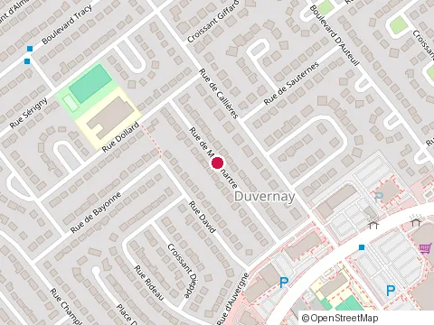 Location of Gendron Impôt Inc. at 1035 Rue de Montmartre, Laval