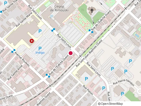 Location of Genech Ndt Inc at 79 Rue de l' Évêché E, Rimouski