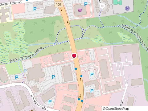 Location of General Electric Real Estate Equity at 975 Boul Saint-Joseph, Gatineau