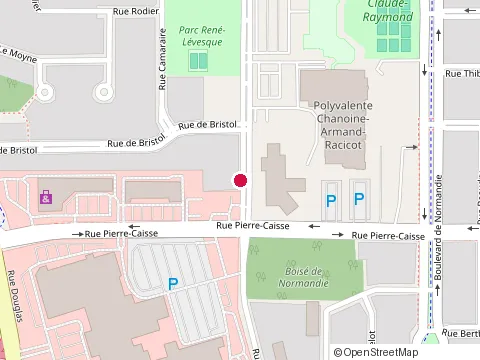 Location of Général Esthétique at 920 Rue Choquette, Saint-Jean-sur-Richelieu
