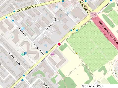 Location of Général Tao at 2500 Chemin des Quatre-Bourgeois, Québec
