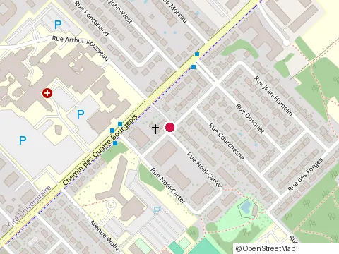 Emplacement de Geneviève Clermont, Massothérapeute & Kinésiologue Accrédités au 7690 Rue de Brême, Québec