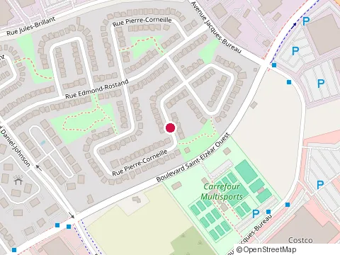 Location of Geneviève Foster at 3044 Rue Marcel-Proust, Laval