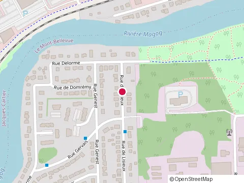 Location of Genevieve Paquin Estheticienne at 865 Rue de Lisieux, Sherbrooke