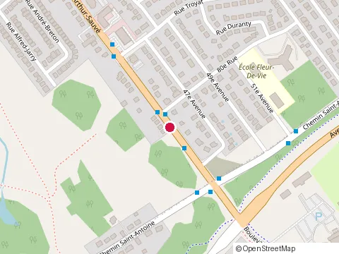 Location of Génie Calcul Mental Ste-Rose at 204-6900 boulevard Arthur-Sauvé, Laval