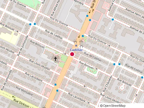 Location of Genki Sushi at 5960 Rue Sherbrooke E, Montréal