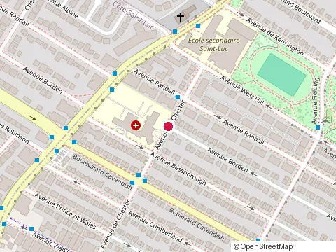 Location of George Angelescu Inc at 5180 avenue Borden, Montréal