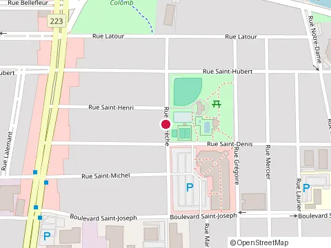 Location of Georges Lasfargues Inc at 170 Rue Labreche, Saint-Jean-sur-Richelieu