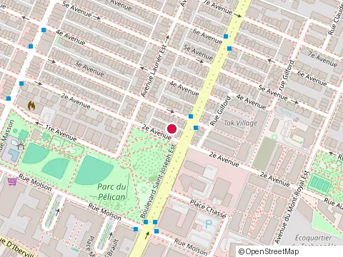 Location of Georgescu Avocat d'Affaires Montréal at 2530 Place Michel-Brault Suite 525, Montréal