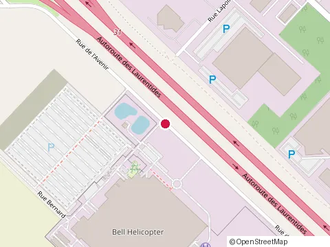 Location of Geoti at 12 450 Rue de l'Avenir Bureau 102, Mirabel