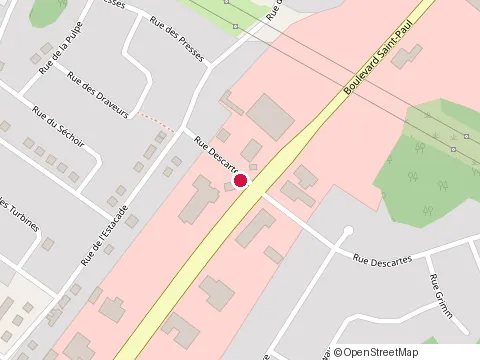 Location of Ger-Ro Construction at 1649 boulevard Saint-Paul, Chicoutimi