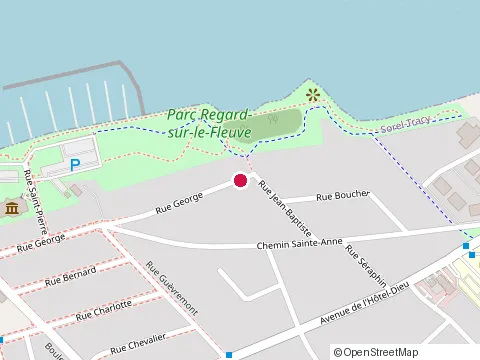 Location of Gerald Blanchard at 260A Rue George, Sorel-Tracy